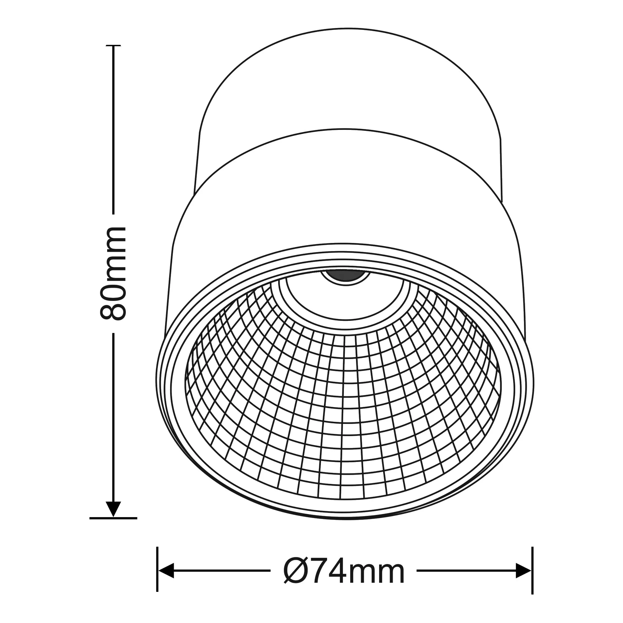 Bomo A 20 Recessed Ceiling Luminaires Dlux Round Recess Ceiling
